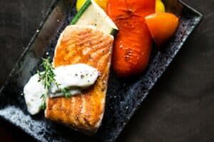 Salmon for nail health